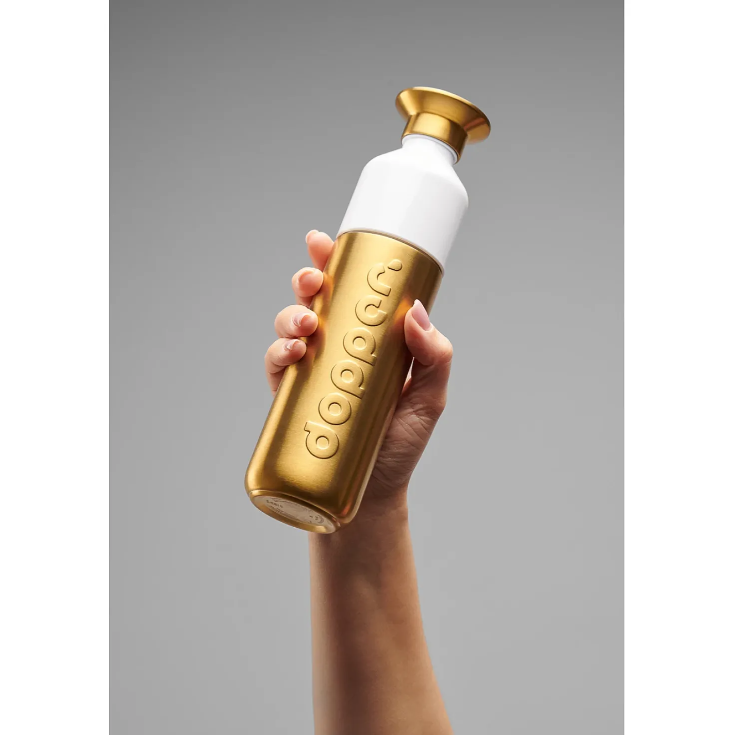 Dopper Steel Waterfles Goud BPA vrij (490 ml)