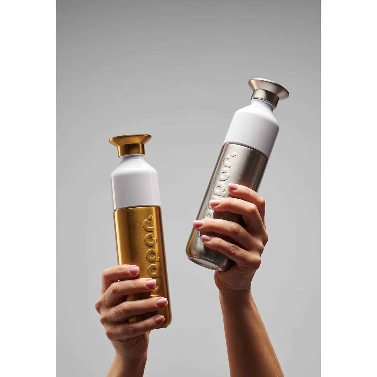Dopper Steel Waterfles Goud BPA vrij (490 ml)