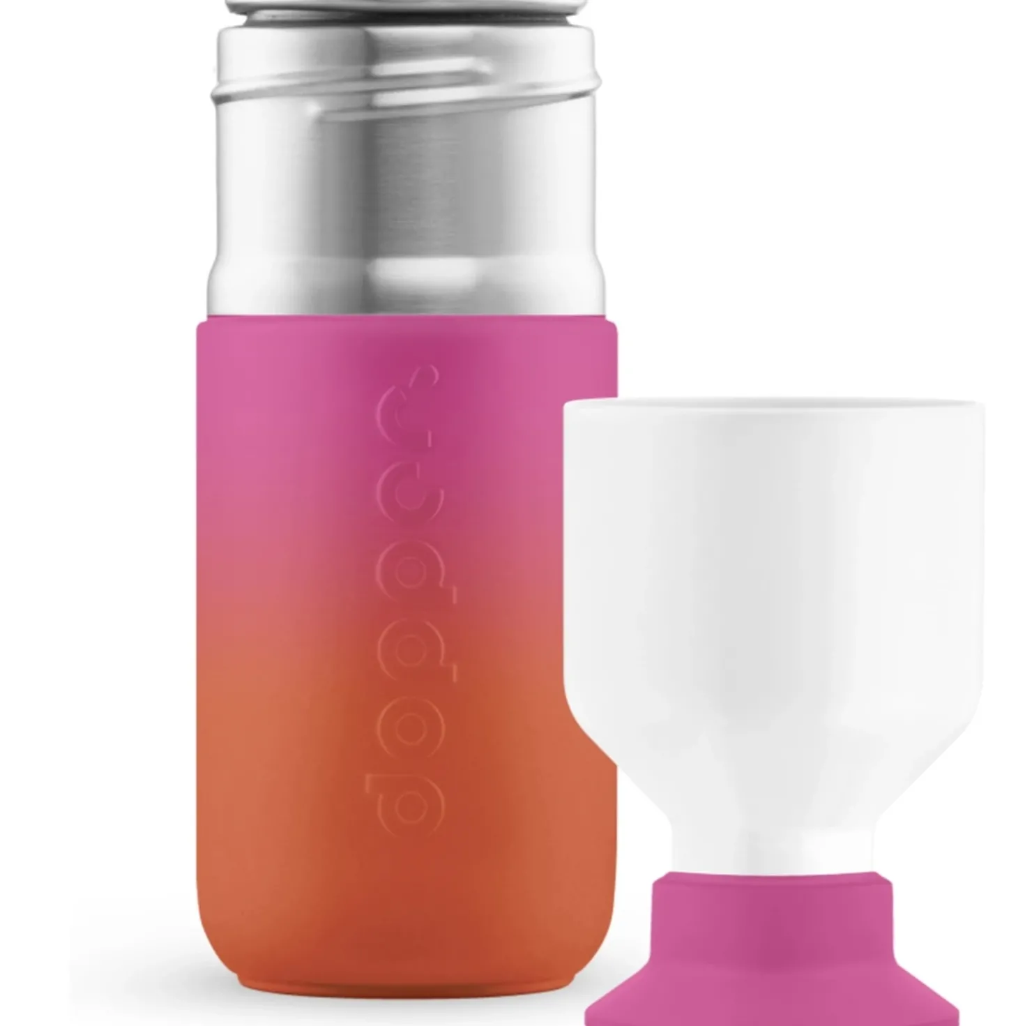 Dopper Steel Waterfles Sunset Pink BPA vrij (350 ml)