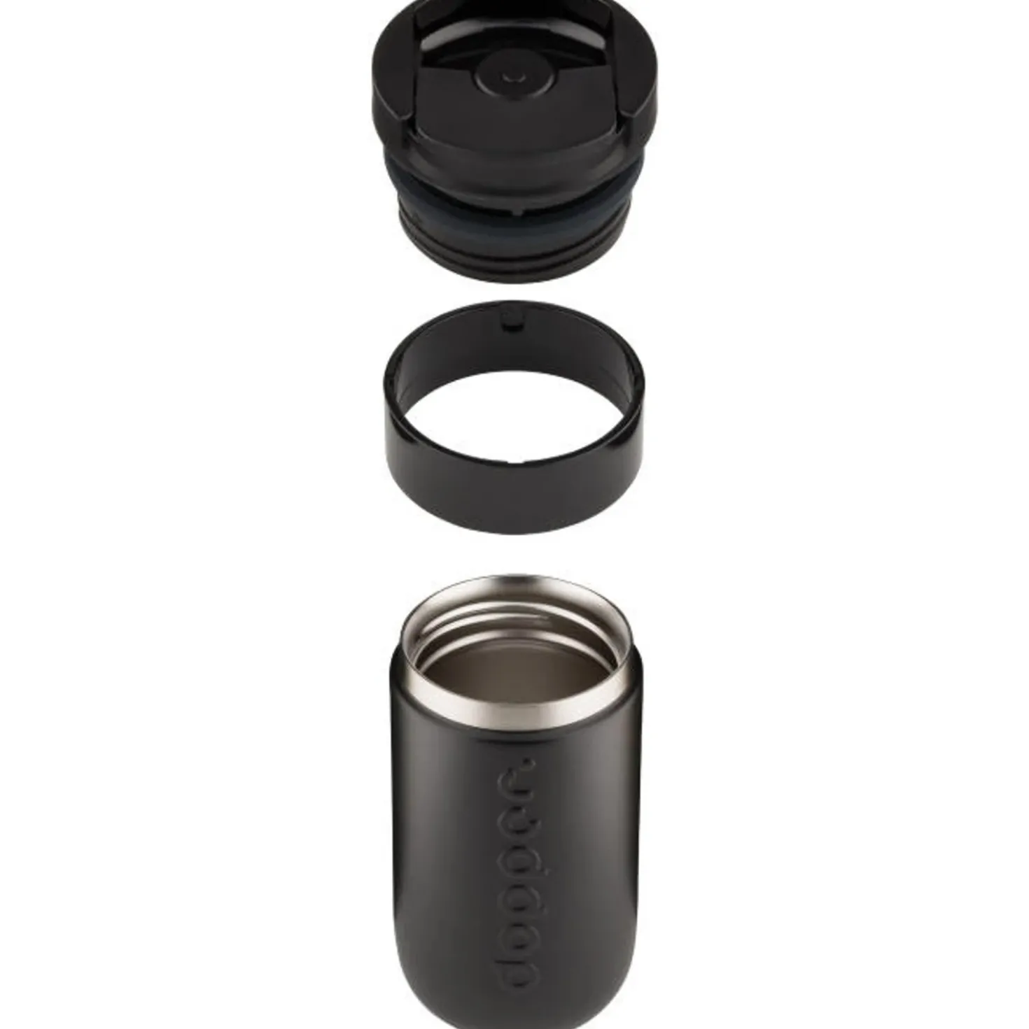Dopper Travel Mug Blazing Black 400 ml