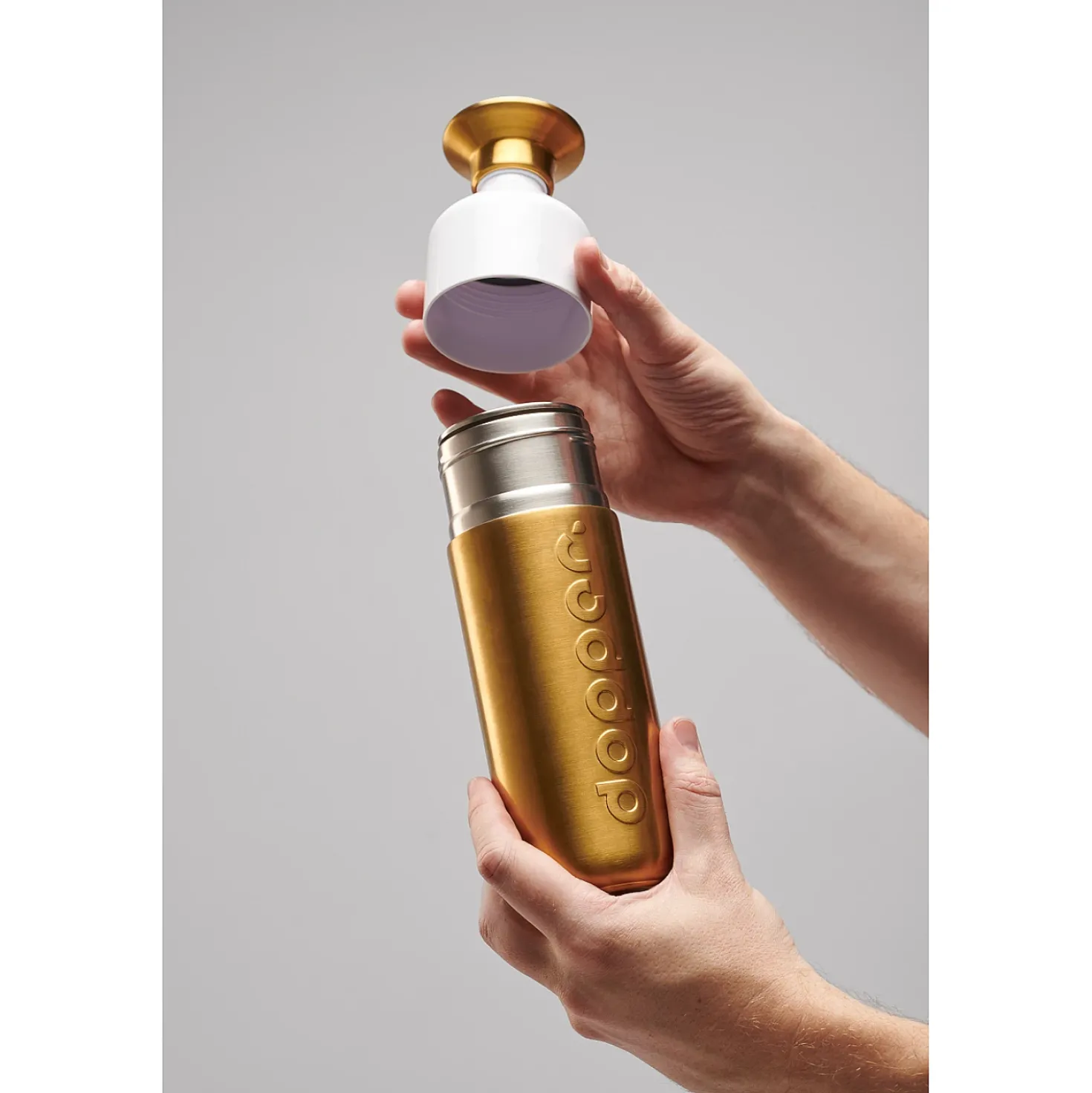 Dopper Waterfles Goud BPA vrij (800ml)