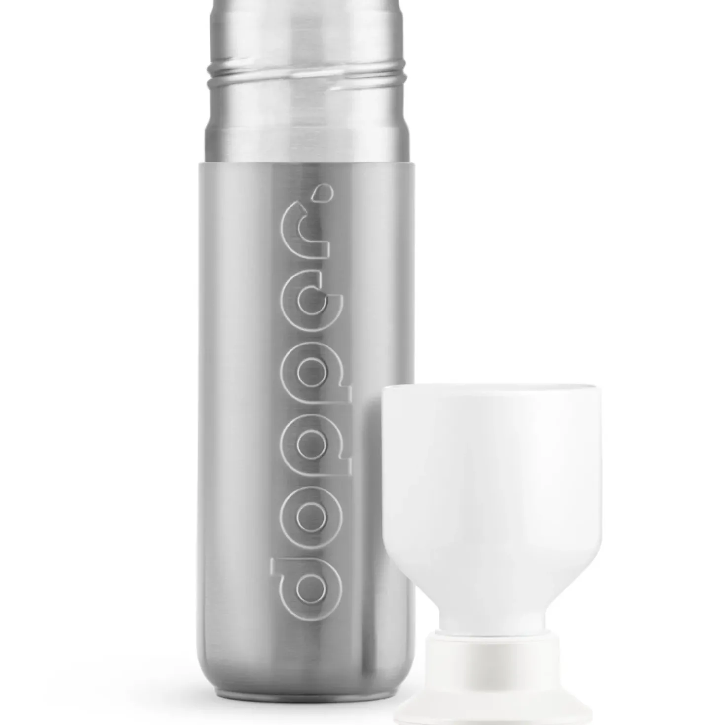 Dopper Waterfles Silver Insulated (350 ml)