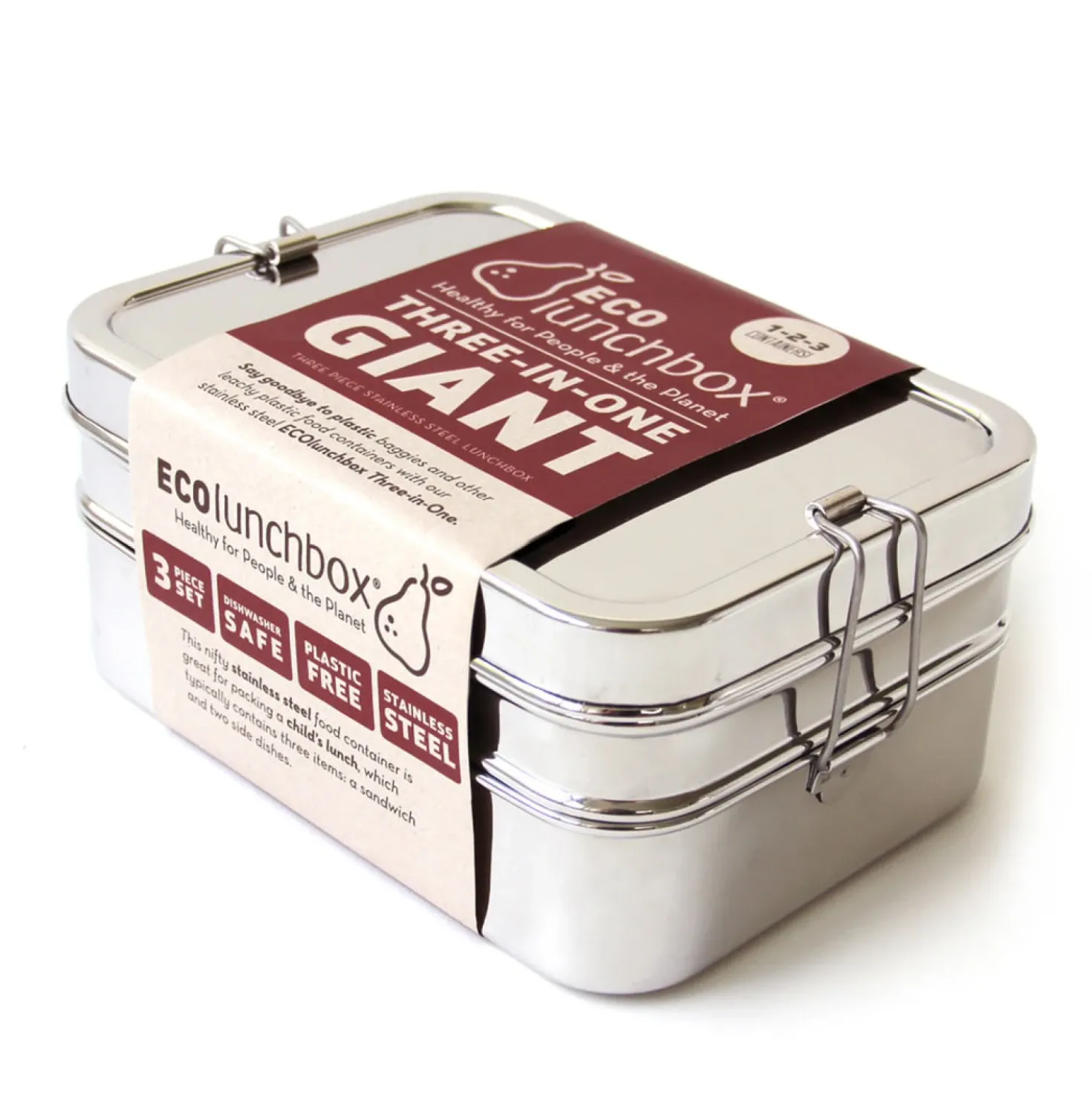 Eco Lunchbox Three in One Giant