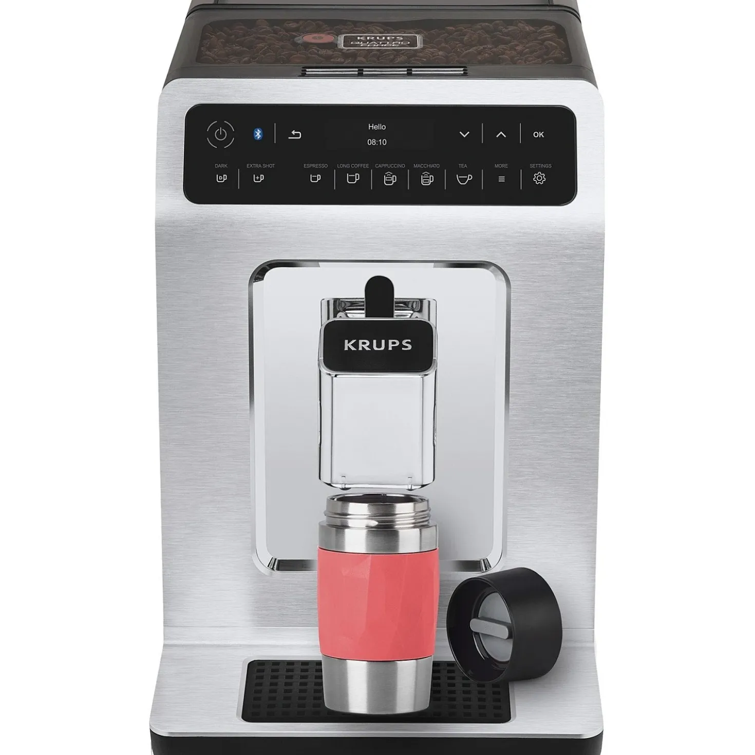 Emsa Easy Twist Thermosbeker Zwart 300 ml
