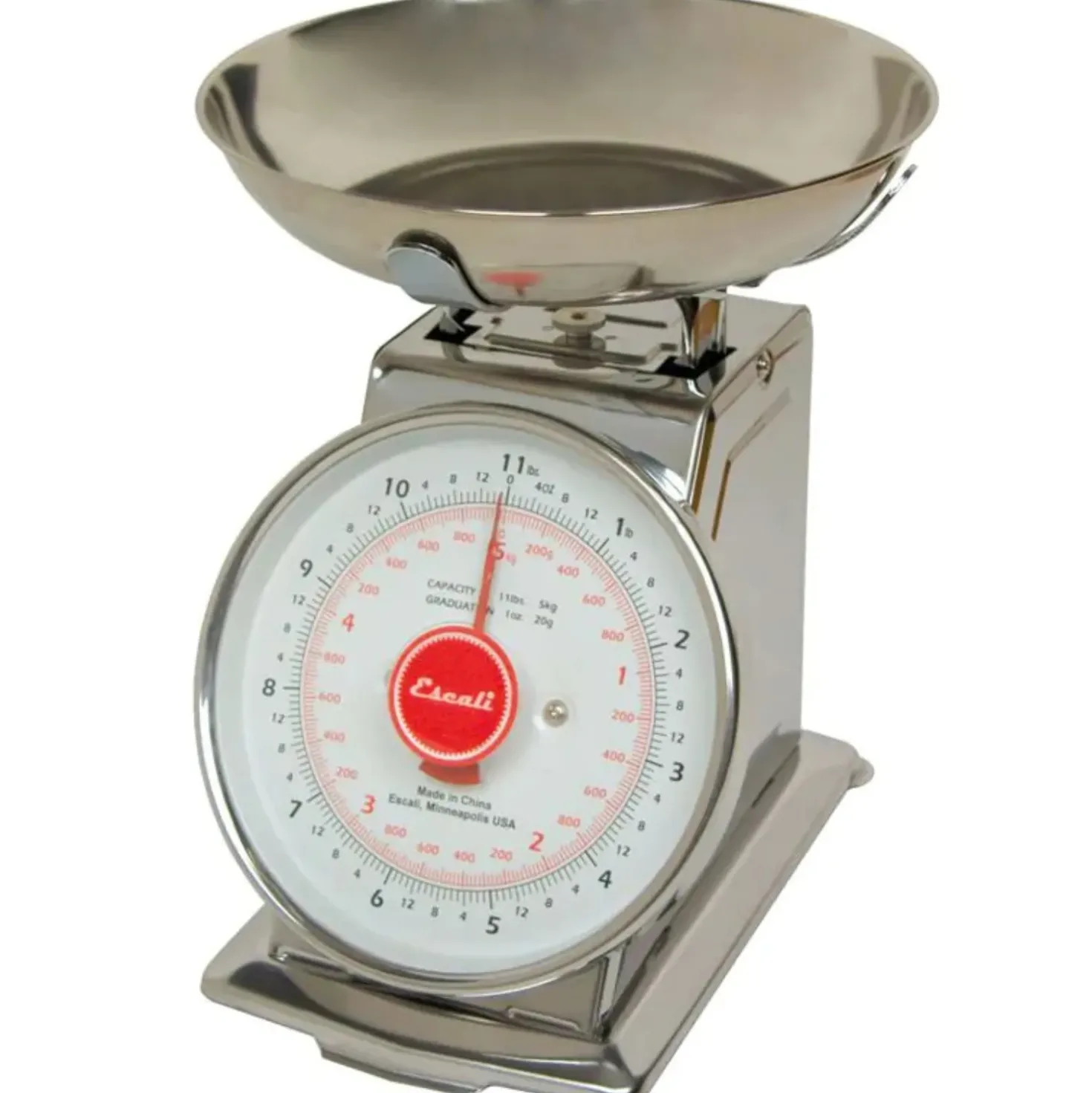 Escali Mercado Keukenweegschaal RVS 5 kg capaciteit