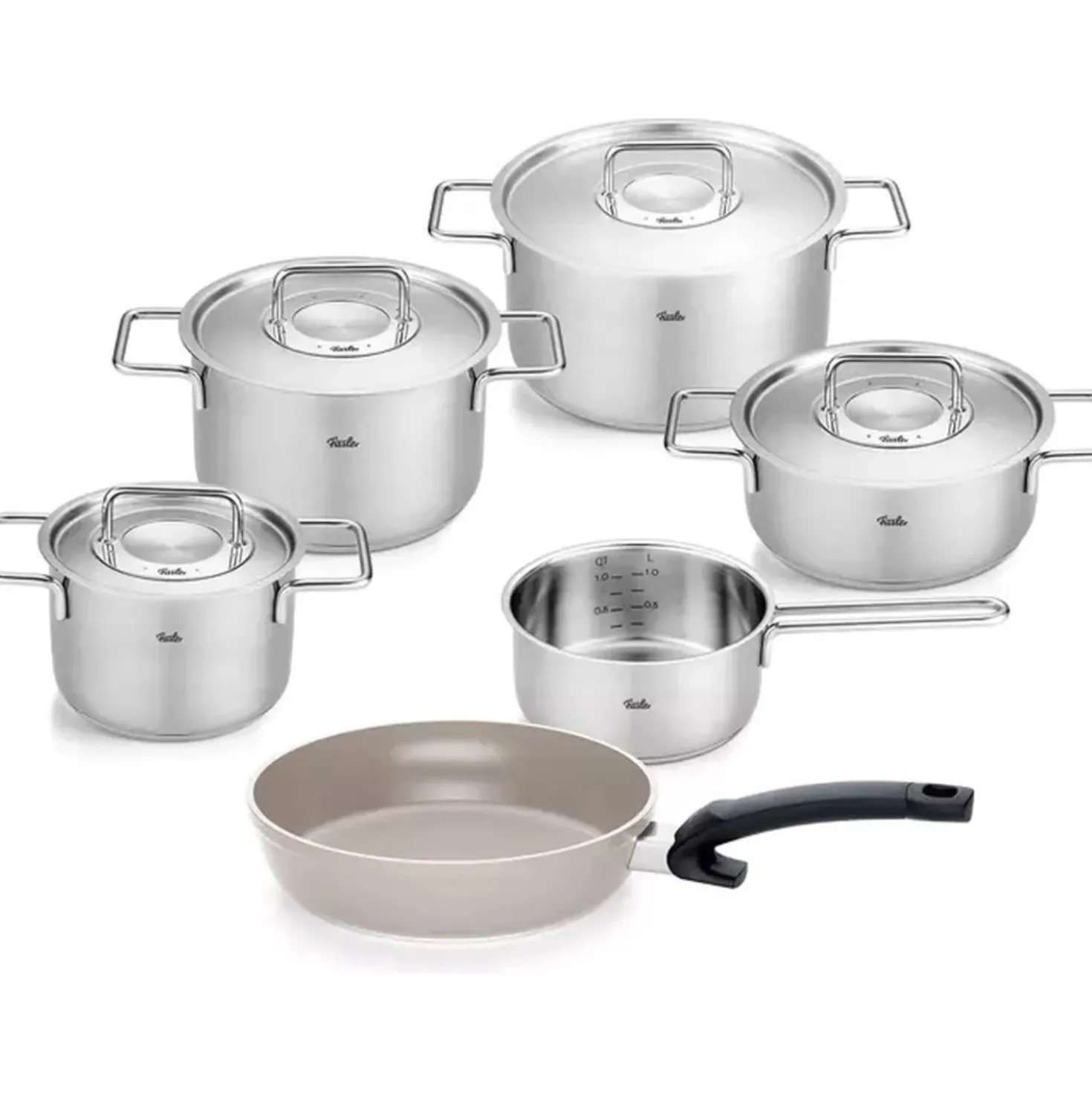 Fissler Original Pure Collectie Pannenset 6-delig