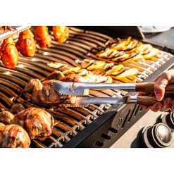 Forged BBQ Tang Olijfhout