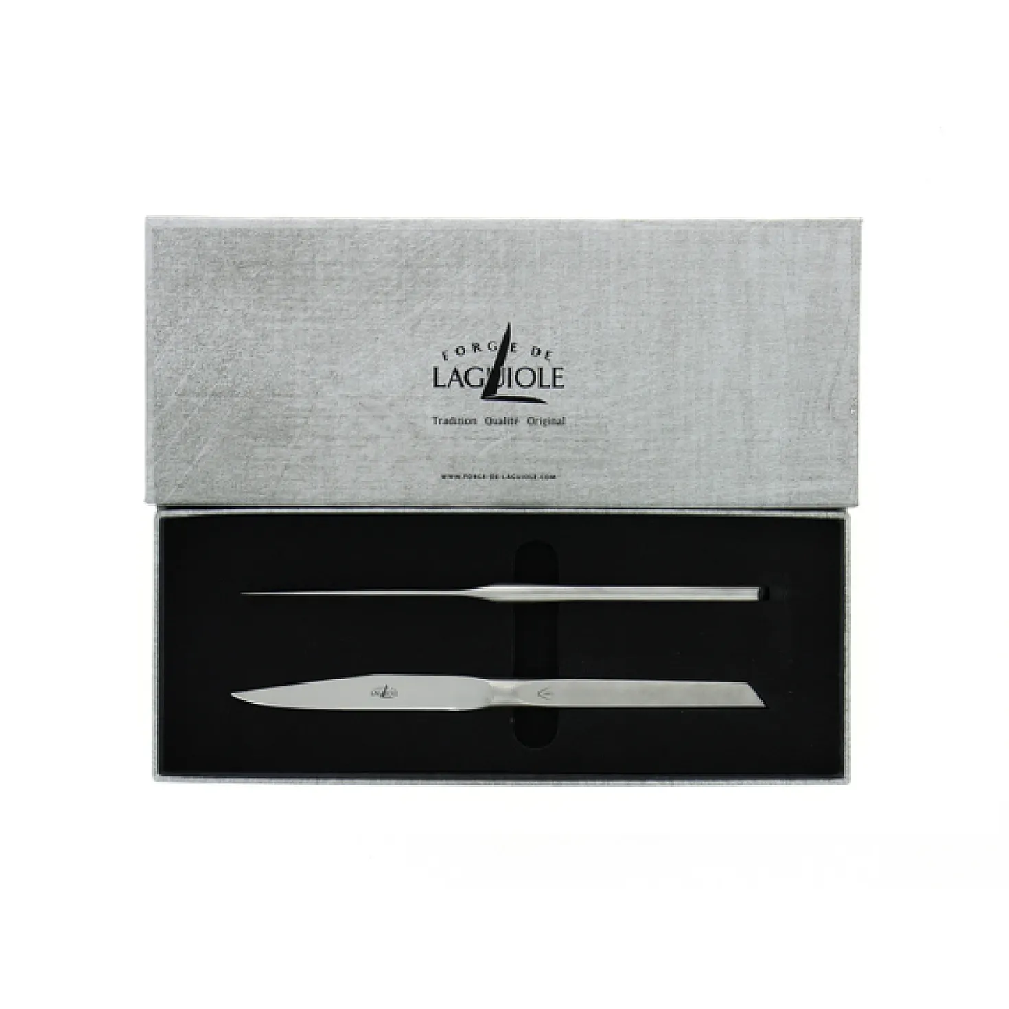 Forge de Laguiole Steakmessen Dayat Satijn (6 stuks)