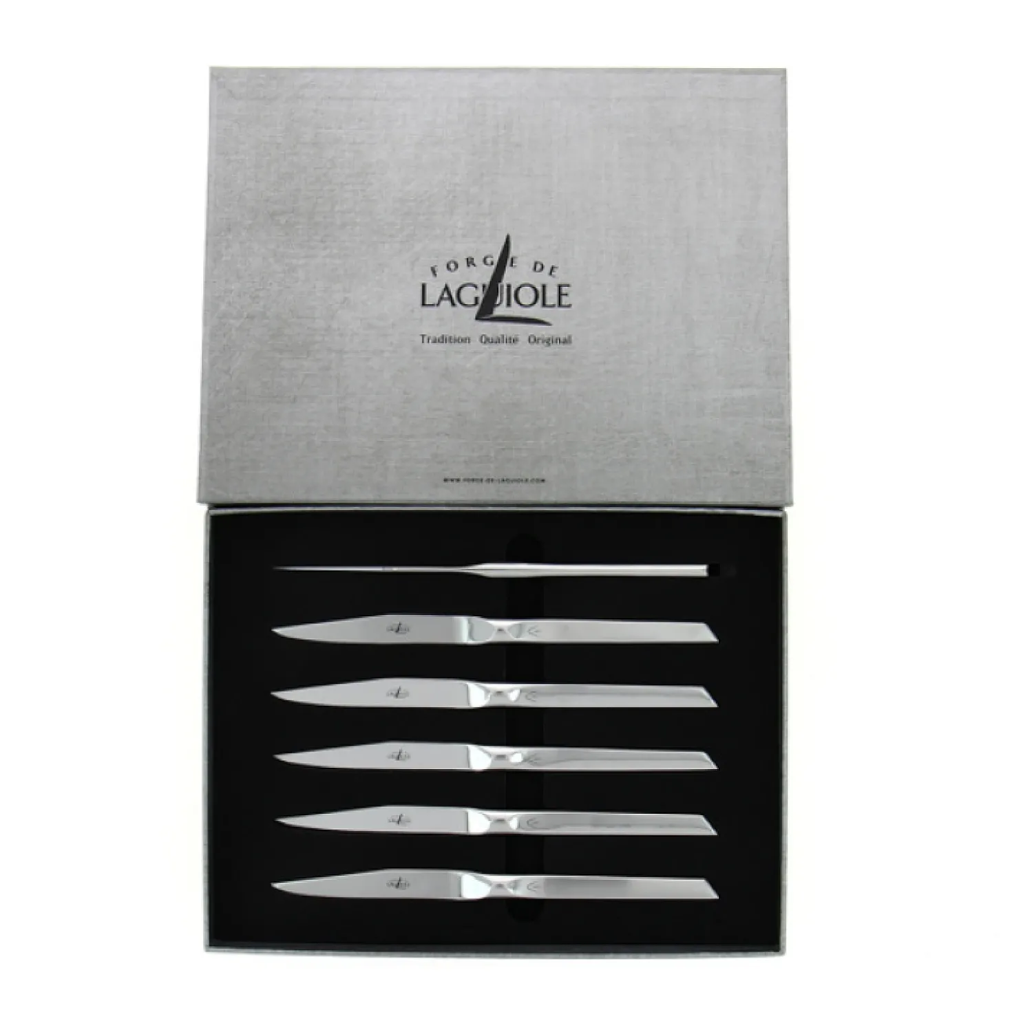 Forge de Laguiole Steakmessen Dayat Gepolijst (6 stuks)