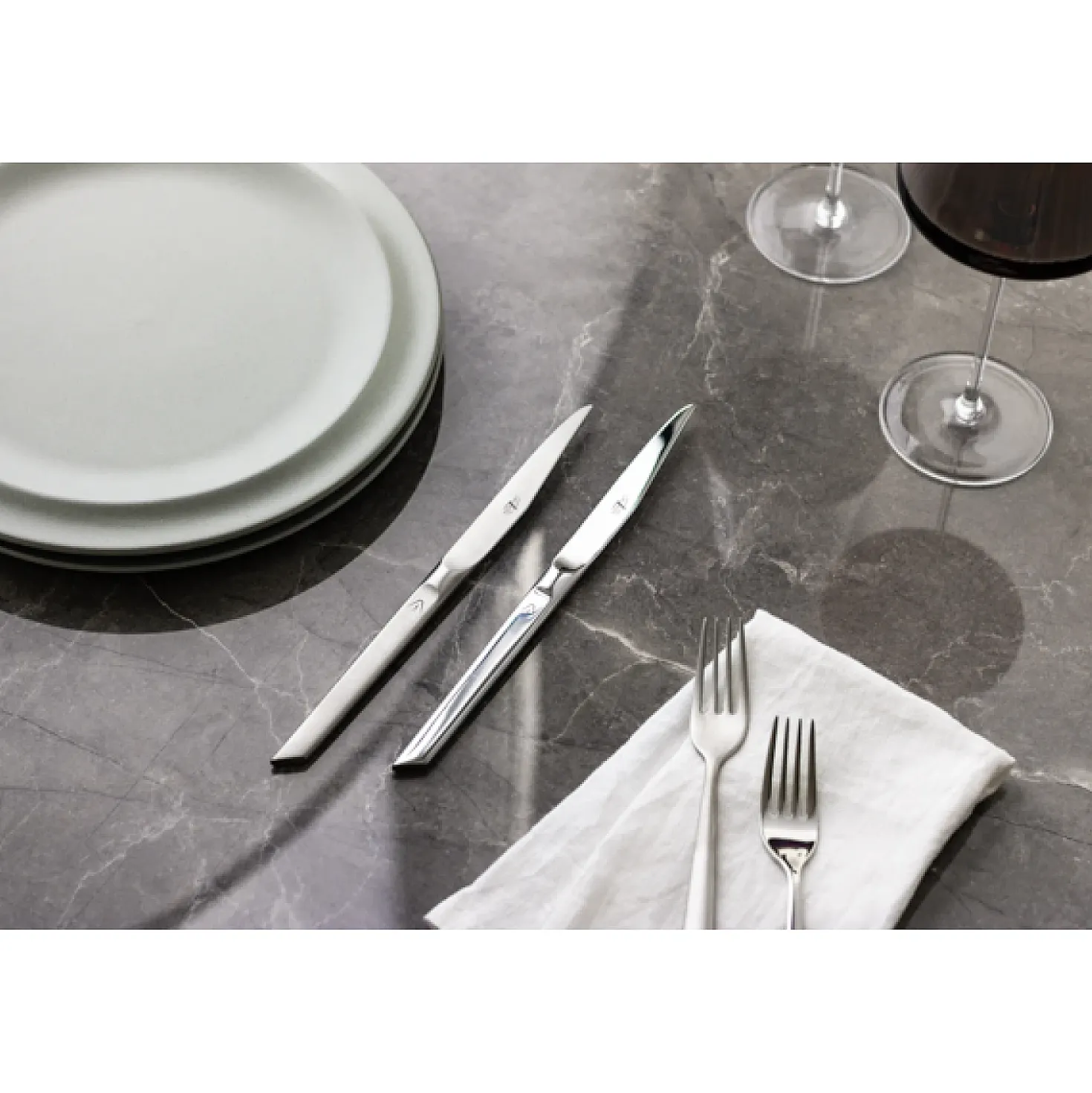 Forge de Laguiole Steakmessen Dayat Gepolijst (6 stuks)