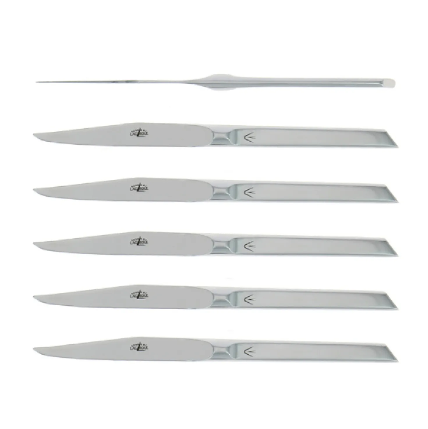 Forge de Laguiole Steakmessen Dayat Gepolijst (6 stuks)