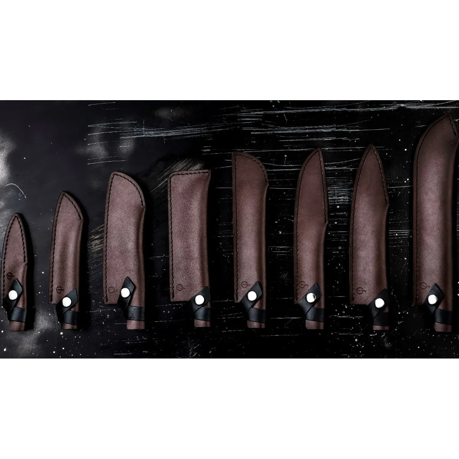 Forged Lederen Hoes Voor Uitbeenmes