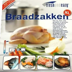 Fresh & Eazy Braadzakken XL (2 Stuks)
