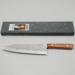 Fujiwara Shirogami #1 Nashiji Gyuto Yo 21 cm