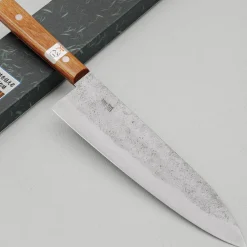 Fujiwara Shirogami #1 Nashiji Gyuto Yo 21 cm