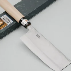 Fujiwara Shirogami #1 Nashiji Nakiri 15 cm