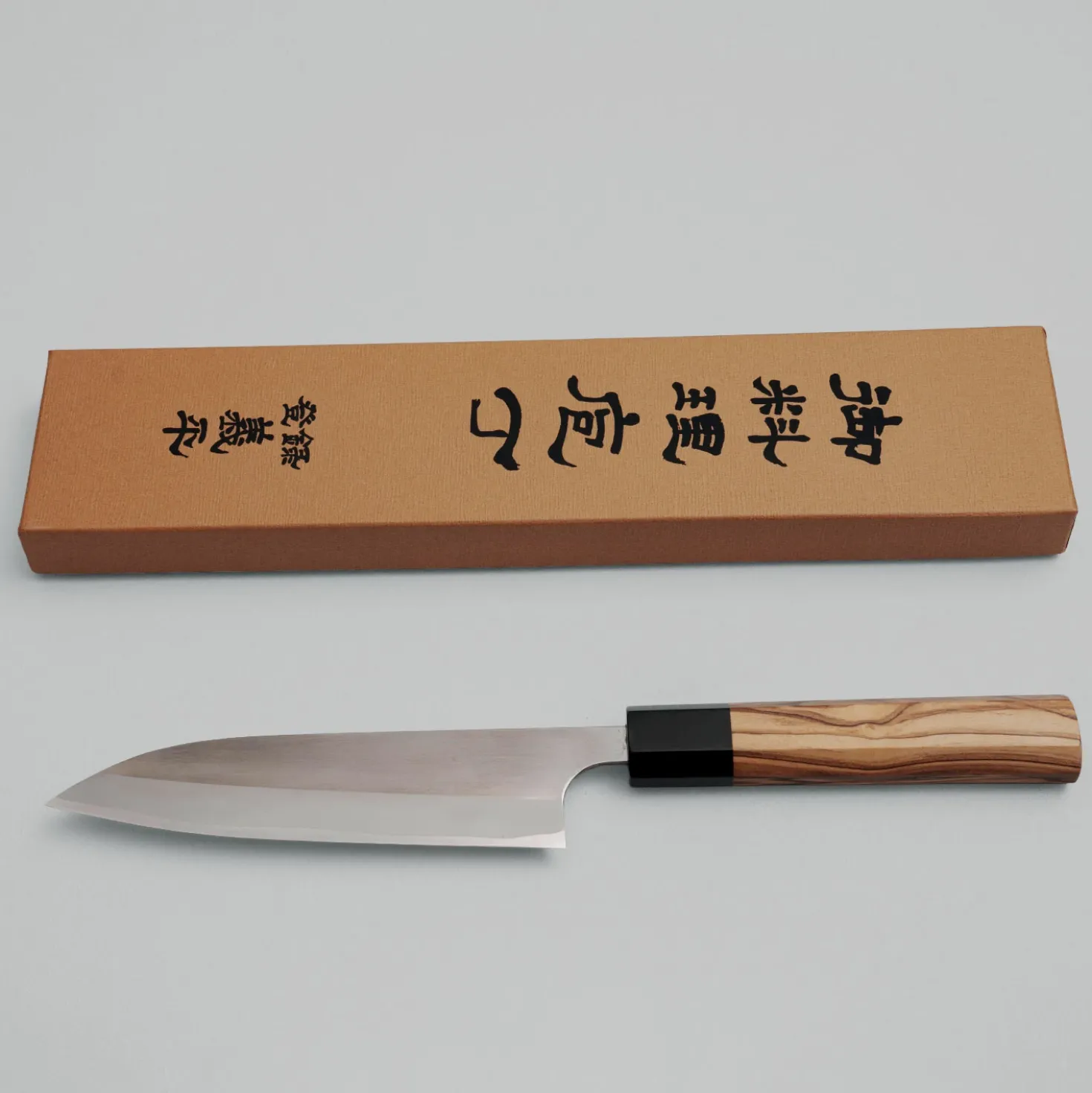 Gihei Kazahana HAP-40 Forged Olive Petty 15 cm