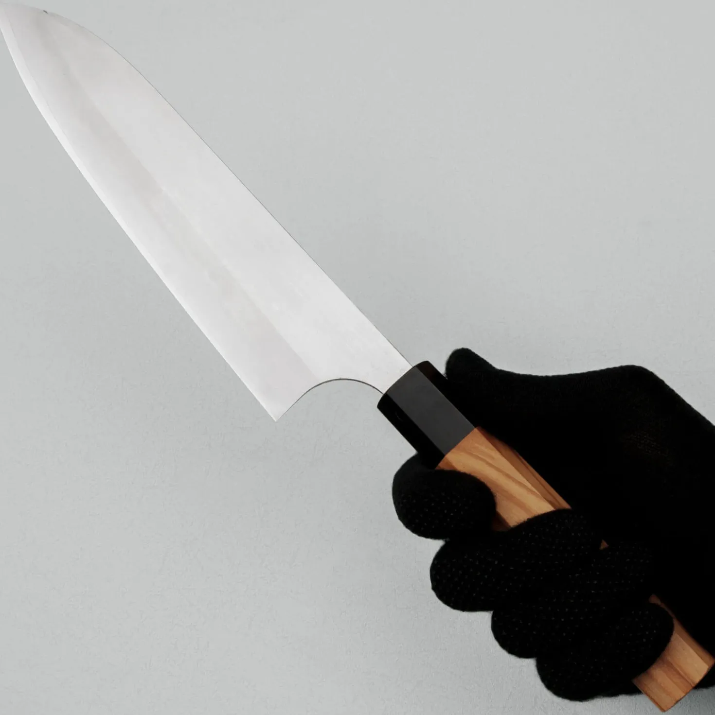 Gihei Zuika ZDP189 Forged Migaki Olive Gyuto 21 cm