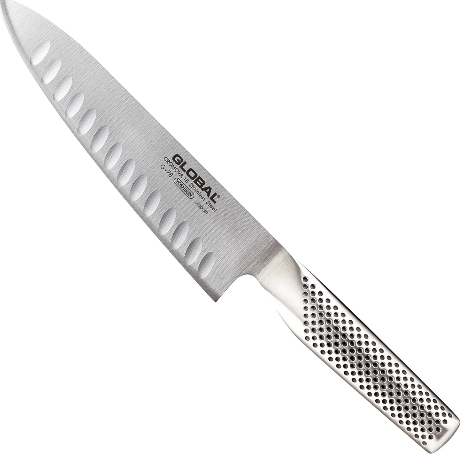Global G-78 Koksmes Met Kuiltjes 18 cm