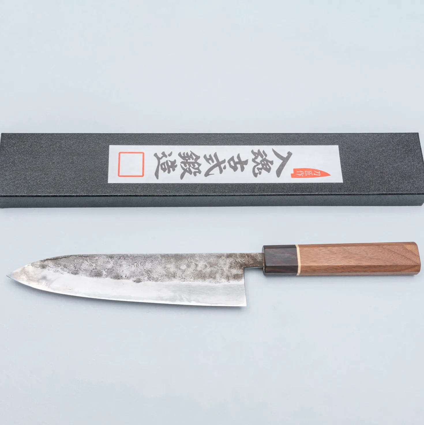 Goko Hamono Shiro Nashiji Gyuto 21 cm