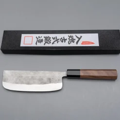 Goko Hamono Shiro Nashiji Walnut Nakiri