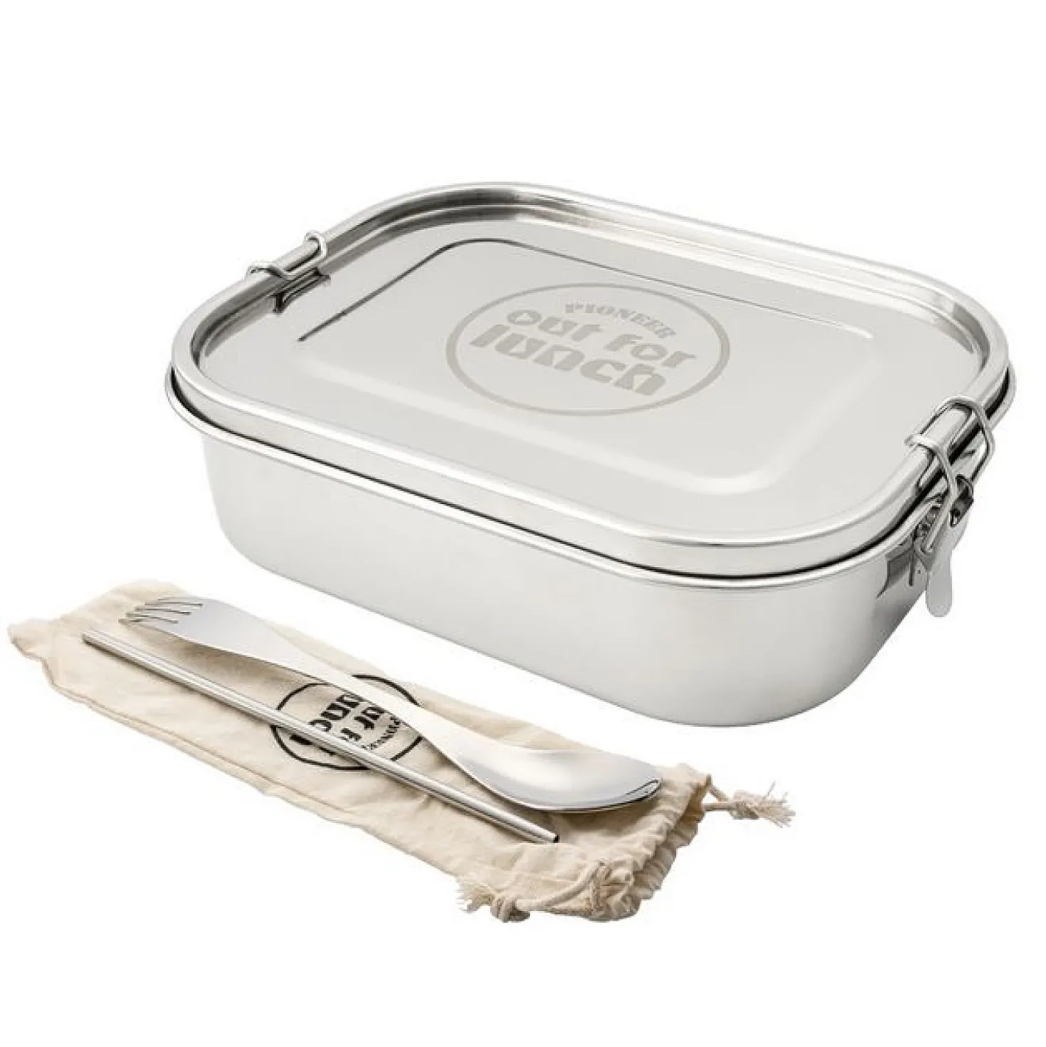 Grunwerg Lunchbox RVS 1400ml