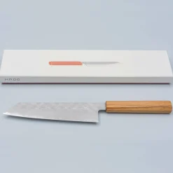 Hado Shiosai SG2 Oak Kiritsuke Gyuto 21 cm