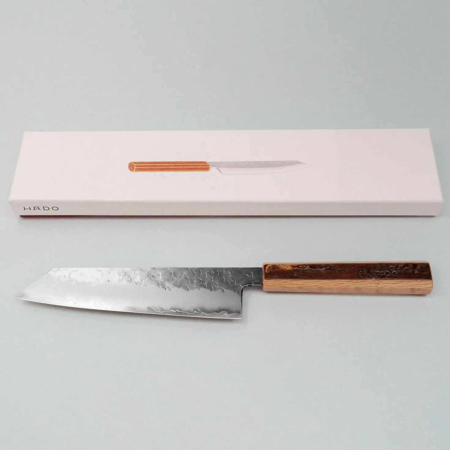 Hado Shiosai SG2 Urushi Cherry Bark Kiritsuke Gyuto 21 cm