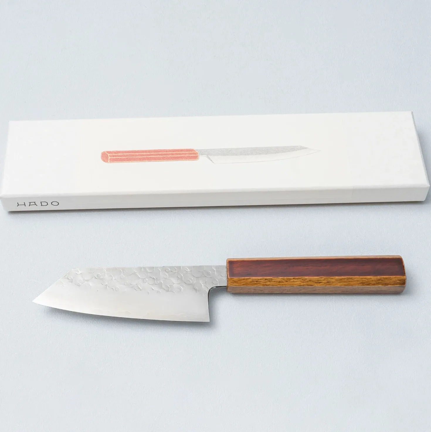 Hado Shiosai SG2 Urushi Oak Kiritsuke Ko-Bunka 13.5 cm