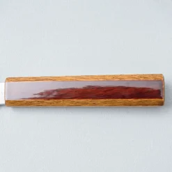 Hado Shiosai SG2 Urushi Oak Kiritsuke Ko-Bunka 13.5 cm
