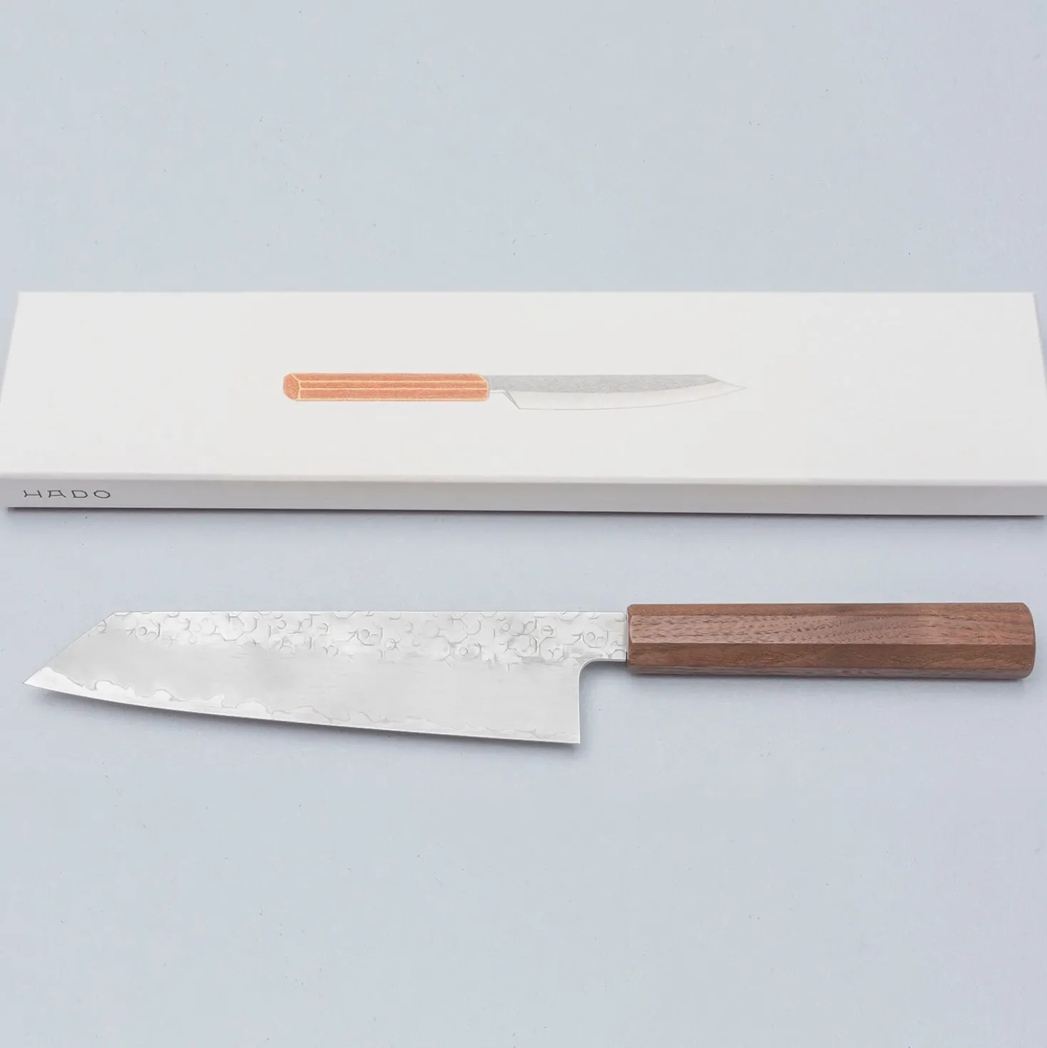 Hado Shiosai SG2 Walnut Kiritsuke Gyuto 21 cm