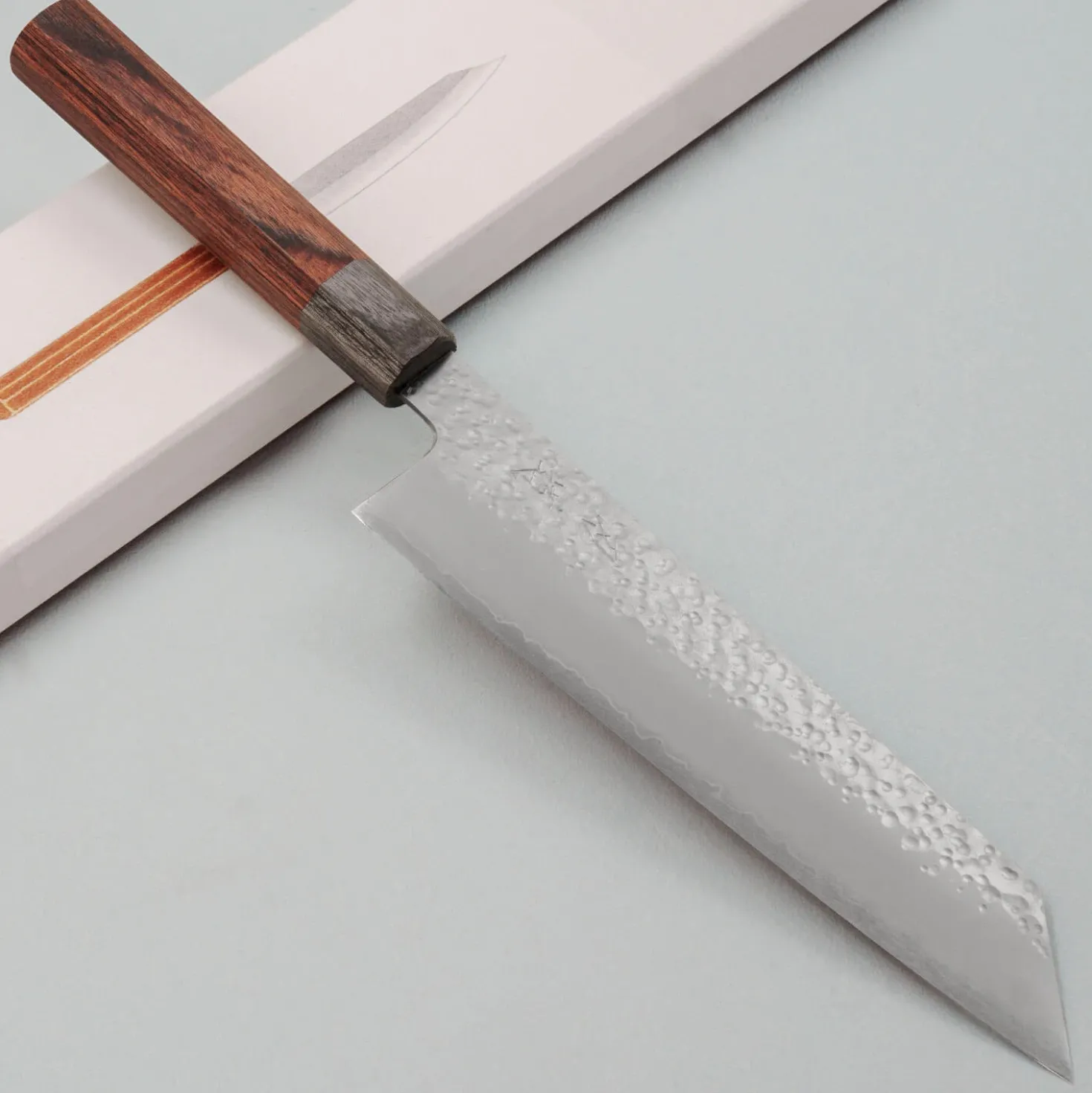 Hado Shiosai VG10 Mahogani Pakkawood Kiritsuke Gyuto 21 cm