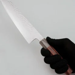 Hado Shiosai VG10 Mahogani Pakkawood Kiritsuke Gyuto 21 cm