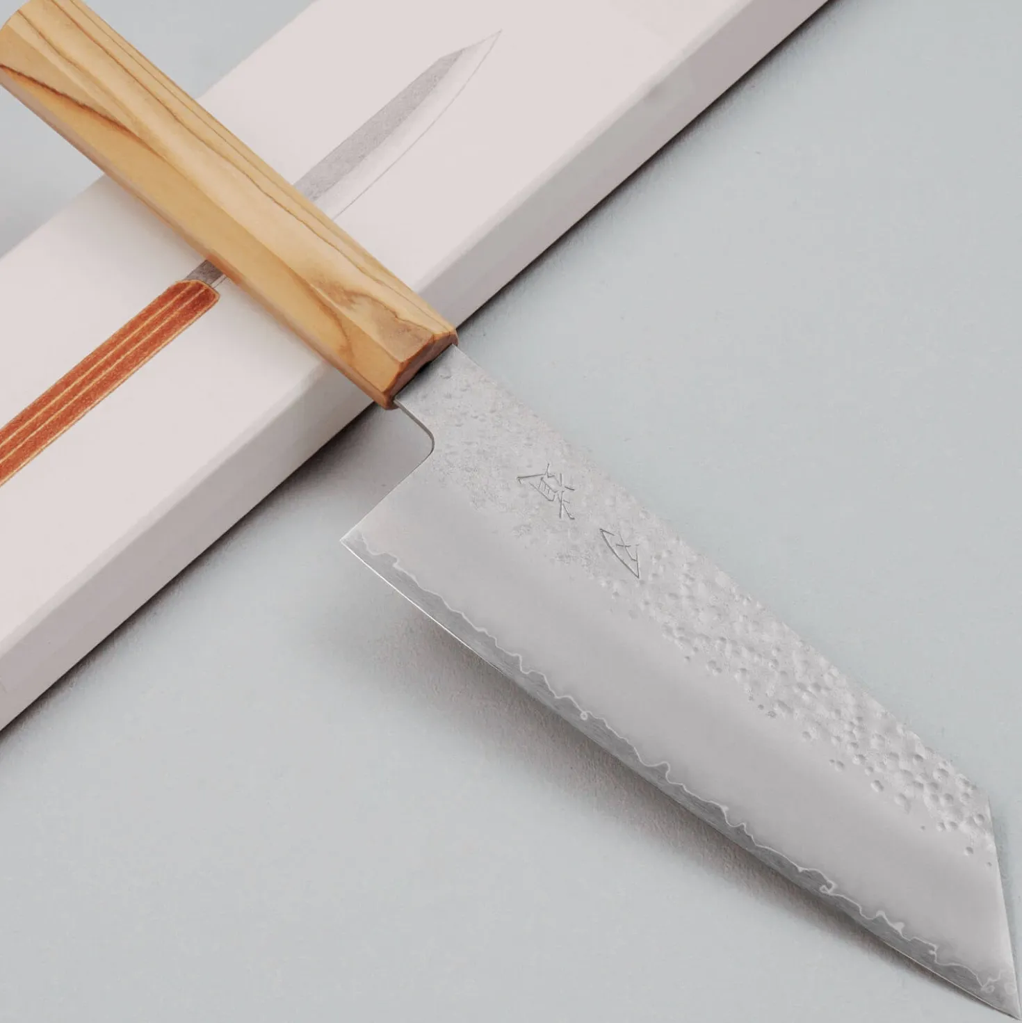 Hado Shiosai VG10 Olive Wood Bunka 18 cm