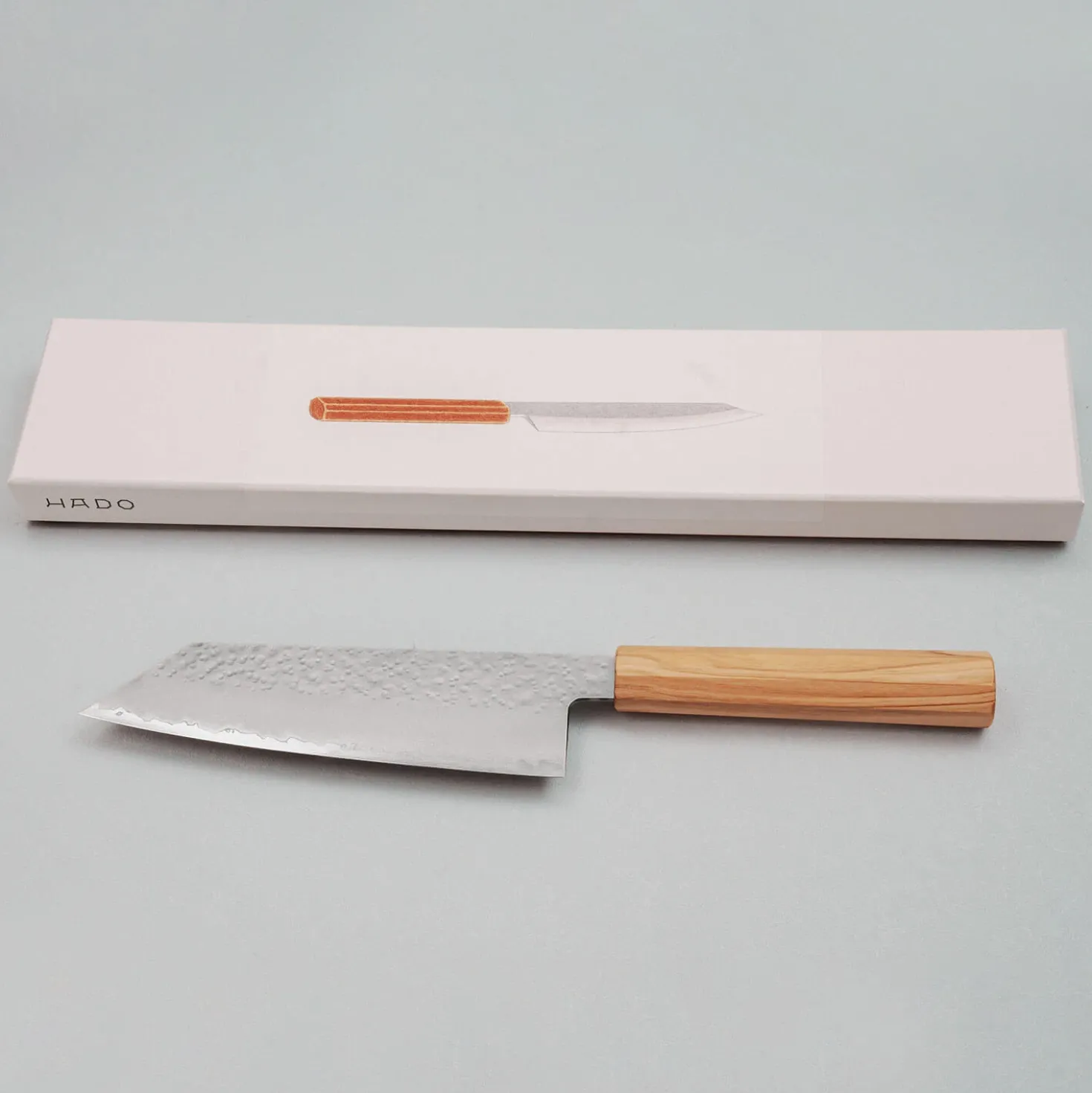 Hado Shiosai VG10 Olive Wood Bunka 18 cm