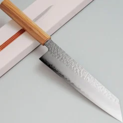 Hado Shiosai VG10 Olive Wood Kiritsuke Gyuto 21 cm