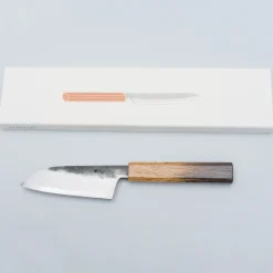 Hado Sumi Burned Oak Santoku 11 cm