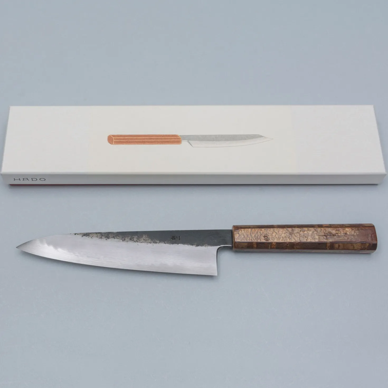 Hado Sumi Cherry Bark Gyuto 21 cm