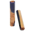 Handvat Olijfhout + Acryl Blauw 140 mm
