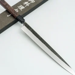 Hatsukokoro Aogami 2 Kurouchi Tsuchime Yanagiba 33 cm