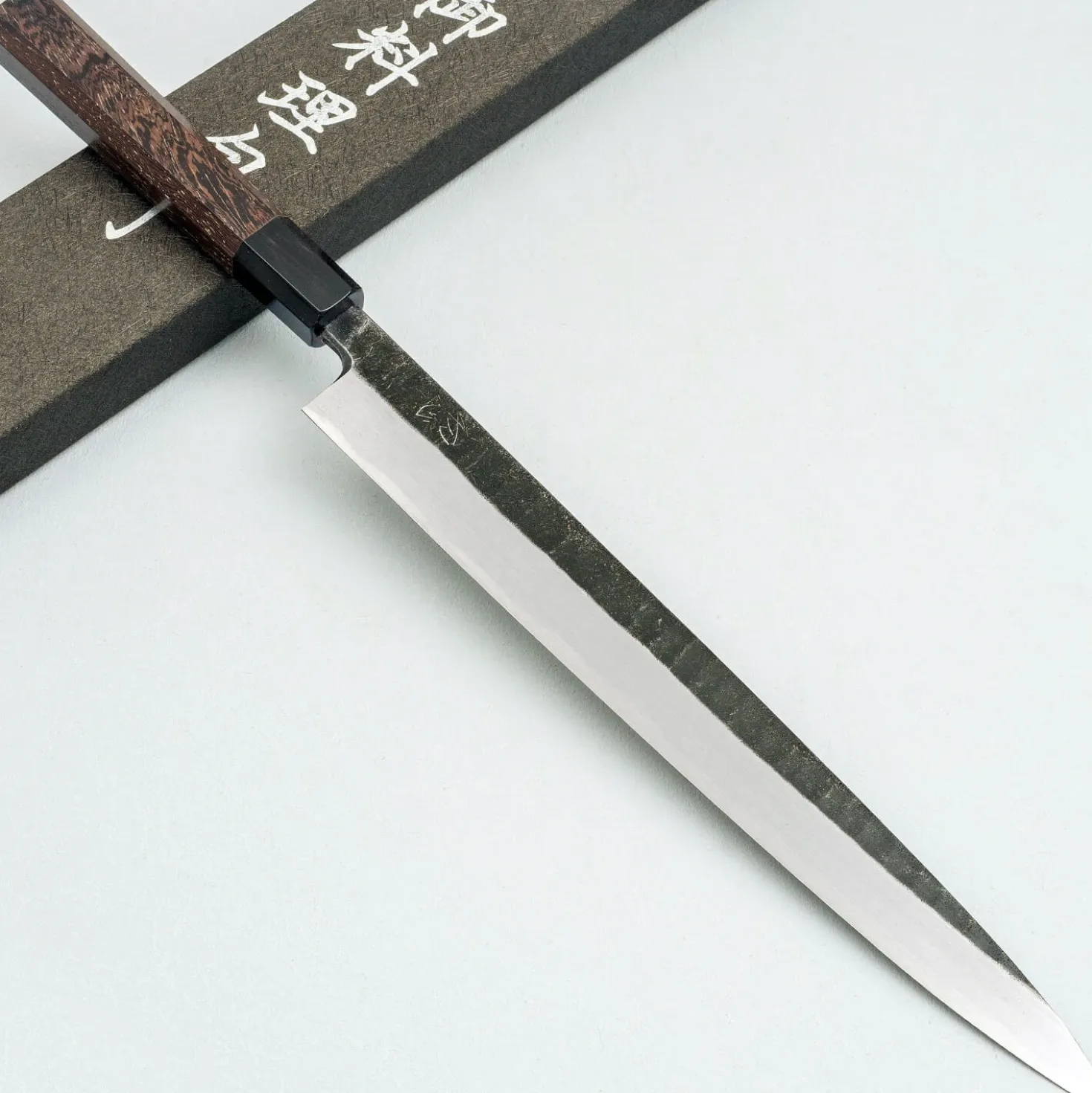 Hatsukokoro Aogami 2 Kurouchi Tsuchime Yanagiba 33 cm