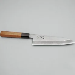 Hatsukokoro Aogami #2 Migaki Damast Santoku 18 cm