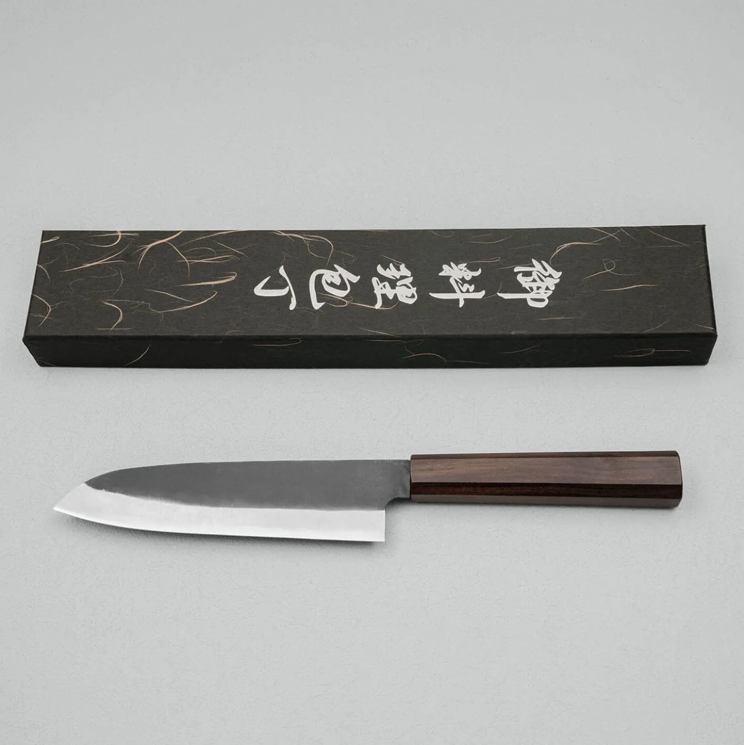 Hatsukokoro Aokitae Aogami #2 Santoku 18 cm