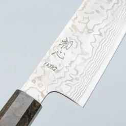 Hatsukokoro FAXR2 Damast Kiritsuke 24 cm