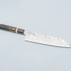 Hatsukokoro FAXR2 Damast Kiritsuke 24 cm