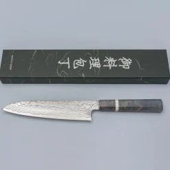 Hatsukokoro FAXR2 Damast Santoku 17 cm