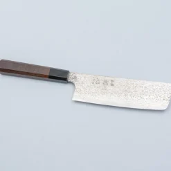 Hatsukokoro Ginga 34 Nickel Damast Nakiri 17 cm