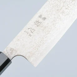 Hatsukokoro Ginga 34 Nickel Damast Nakiri 17 cm