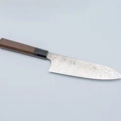 Hatsukokoro Ginga 34 Nickel Damast Santoku 18 cm
