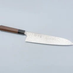 Hatsukokoro Ginga 34 Nickel Damast Gyuto 24 cm